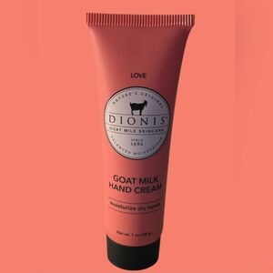 DIONIS Love Goat Milk Hand Cream 1oz New